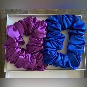 NWT Artilady Jumbo Large Silk Scrunchies -2 Pcs Satin Scrunchies for Hair Sleep